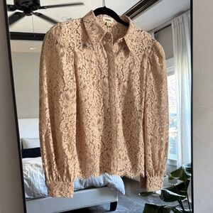 L'AGENCE Lace Blouse